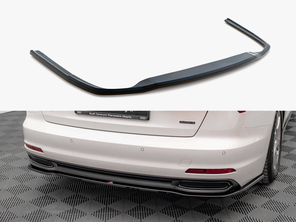 Maxton Design Central Rear Splitter Audi A6 C8 - AU-A6-C8-RD1G - Image 1