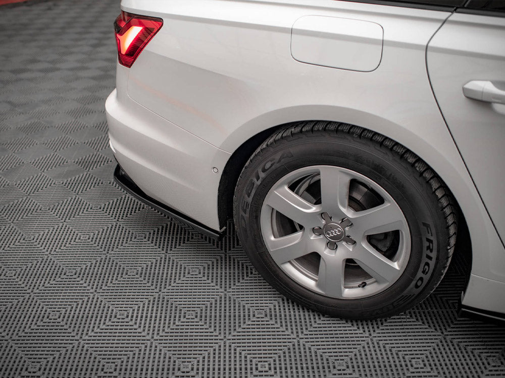 Maxton Design Central Rear Splitter Audi A6 C8 - AU-A6-C8-RD1G - Image 4