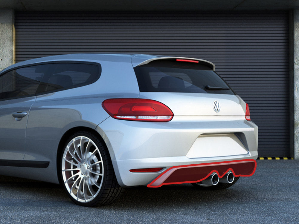 Maxton Design Rear Diffuser VW Scirocco Standard (Scirocco R Look) - VW-SC-3-RS1F - Image 2