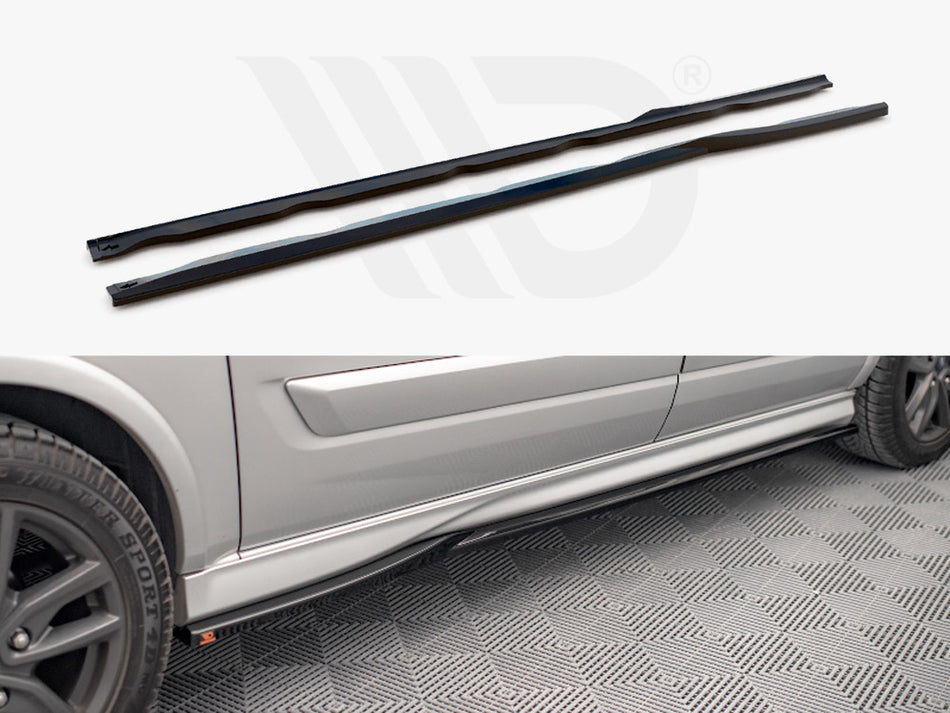 MAXTON DESIGN Side Skirts Diffusers Ford Transit Custom ST-Line Mk1 Facelift