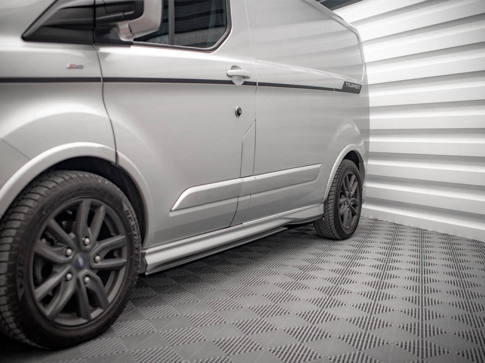 Maxton Design Side Skirts Diffusers Ford Transit Custom ST-Line Mk1 Facelift - FO-TRC-1F-STLINE-SD1G - Image 3