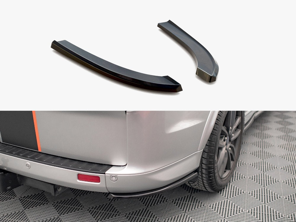 Maxton Design Rear Side Splitters Ford Transit Custom ST-Line Mk1 Facelift - FO-TRC-1F-STLINE-RSD1G - Image 1