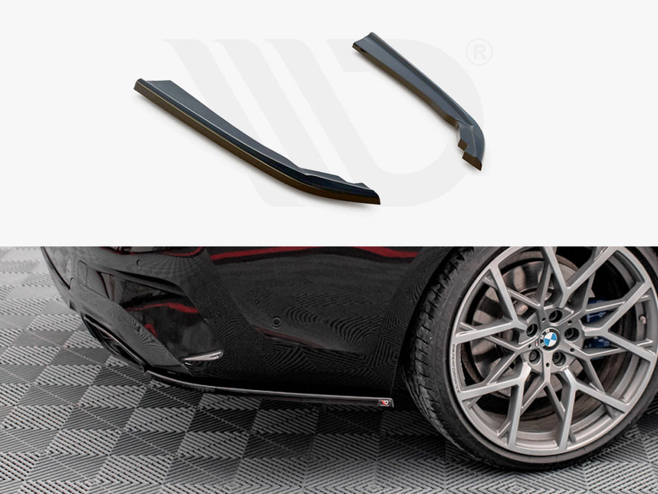 MAXTON DESIGN Rear Side Splitters V.4 BMW M340i G20 / G21