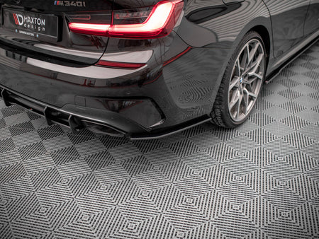 Maxton Design Street PRO Rear Side Splitters V.1 BMW M340i G20 / G21 - BM321MPACKCNC-RSD1B - Image 3