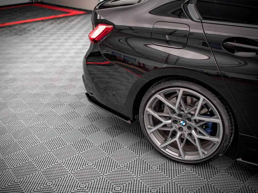 Maxton Design Street PRO Rear Side Splitters V.2 BMW M340i / M-Pack G20 / G21 - BM321MPACKCNC-RSD2B - Image 4