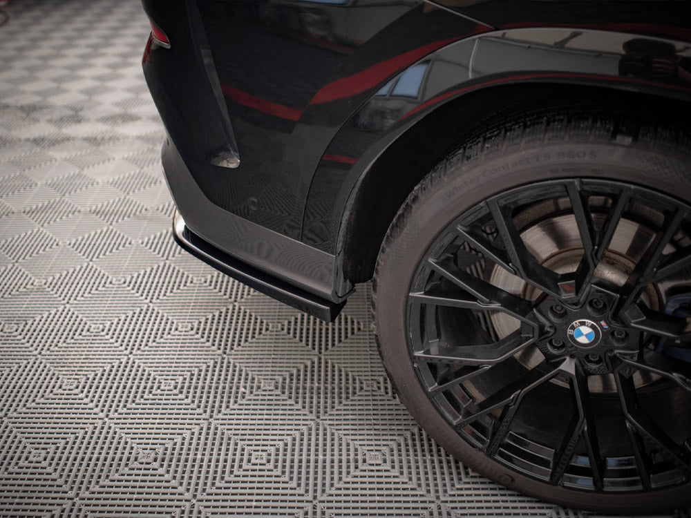 Maxton Design Central Rear Splitter (Vertical Bars) V.2 BMW X6 M-Pack G06 - BM-X6-06-MPACK-RD3G+RD4G - Image 5