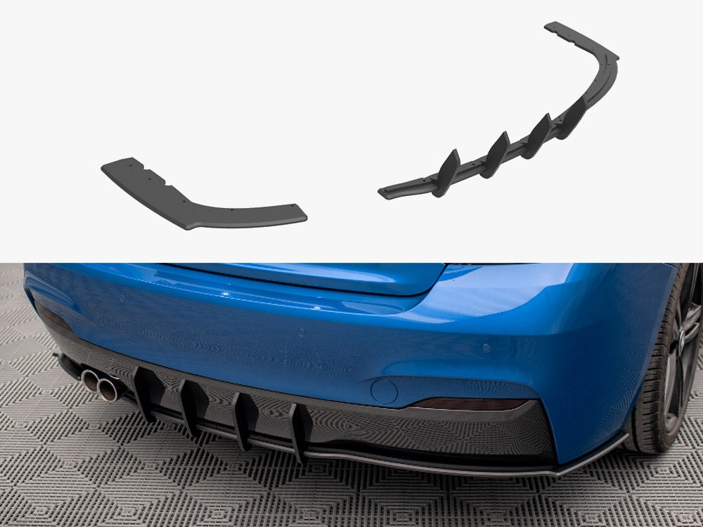 Maxton Design Street PRO Rear Diffuser BMW 2 M-Pack F22 - BM222MPACKCNC-RS1B - Image 1
