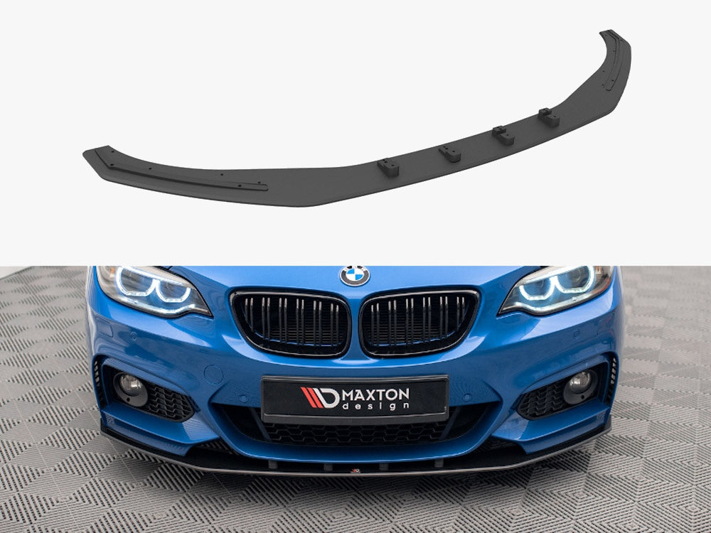 Maxton Design Street PRO Front Splitter BMW 2 M-Pack F22 - BM222MPACKCNC-FD1B - Image 1