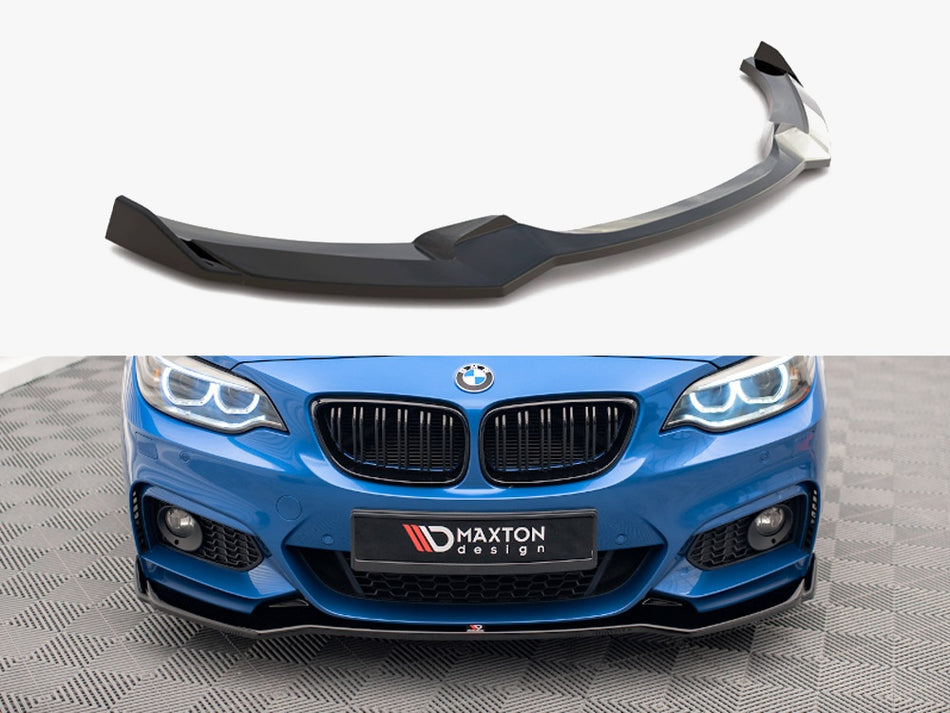 Maxton Design Front Splitter V.1 BMW 2 M-Pack F22 - BM-2-22-MPACK-FD1G - Image 1