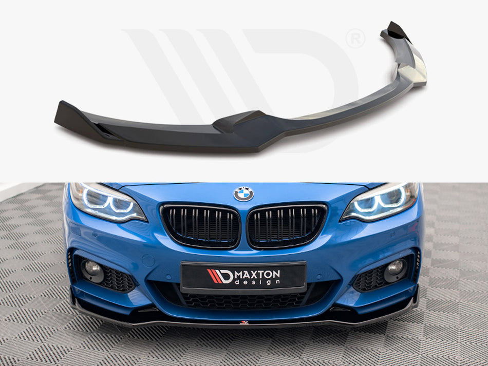 MAXTON DESIGN Front Splitter V.1 BMW 2 M-Pack F22