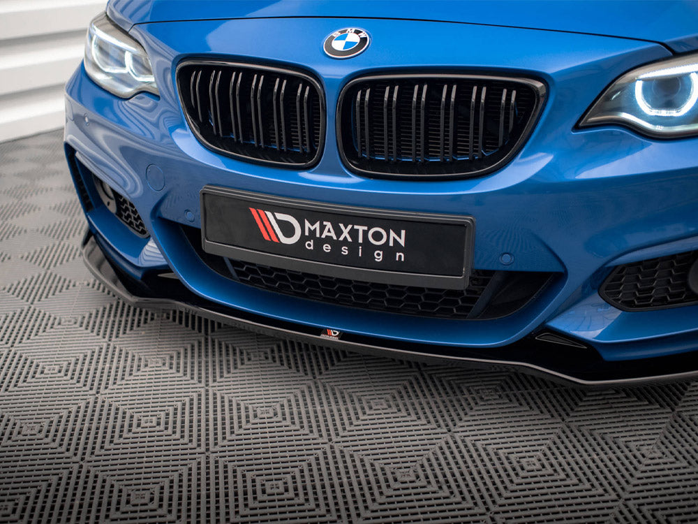 Maxton Design Front Splitter V.1 BMW 2 M-Pack F22 - BM-2-22-MPACK-FD1G - Image 4