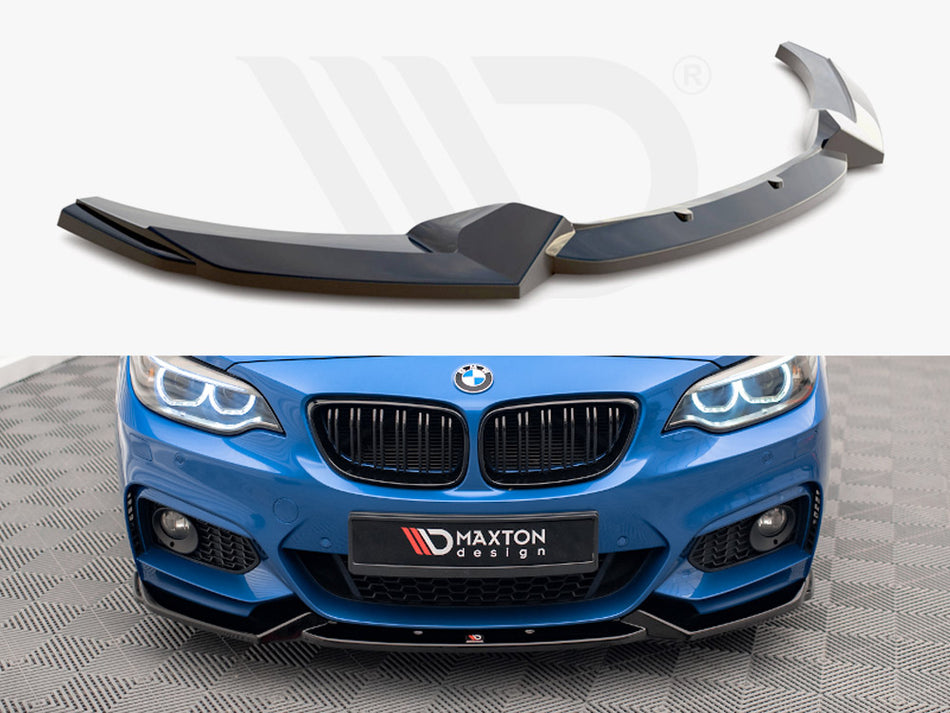MAXTON DESIGN Front Splitter V.2 BMW 2 M-Pack F22