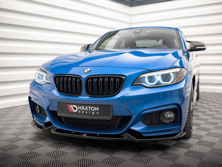 Maxton Design Front Splitter V.2 BMW 2 M-Pack F22 - BM-2-22-MPACK-FD2G - Image 2