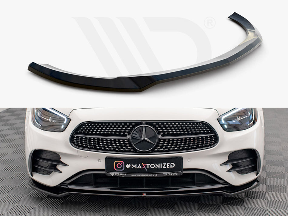 MAXTON DESIGN Front Splitter V.1 Mercedes E AMG Line W213 Facelift