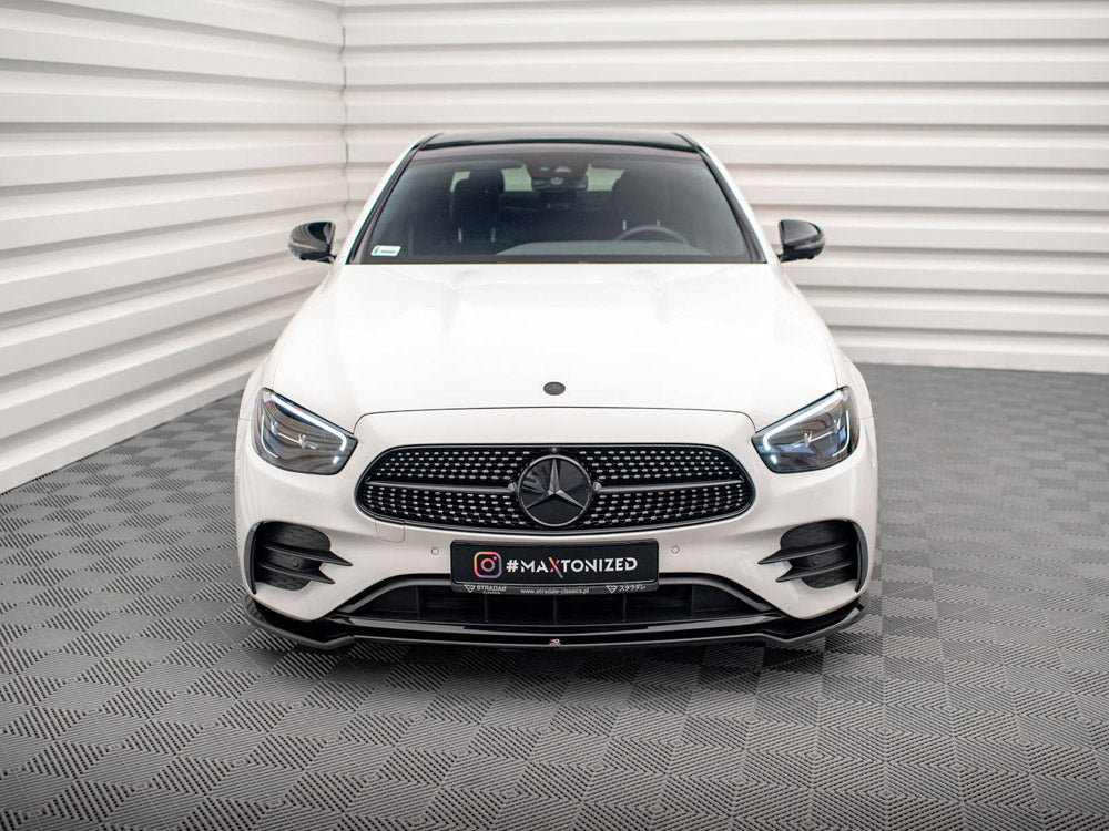 Maxton Design Front Splitter V.1 Mercedes E AMG Line W213 Facelift - ME-E-213F-AMGLINE-FD1G - Image 3