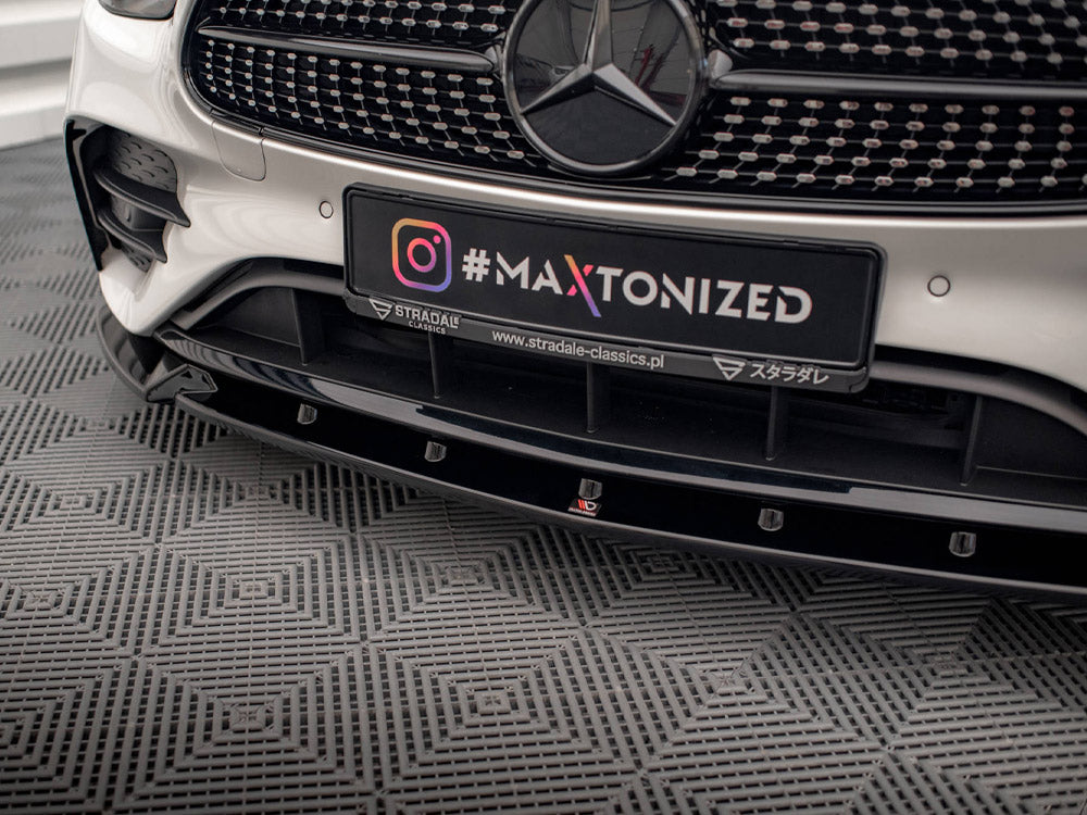 Maxton Design Front Splitter V.2 Mercedes E AMG Line W213 Facelift - ME-E-213F-AMGLINE-FD2G - Image 4