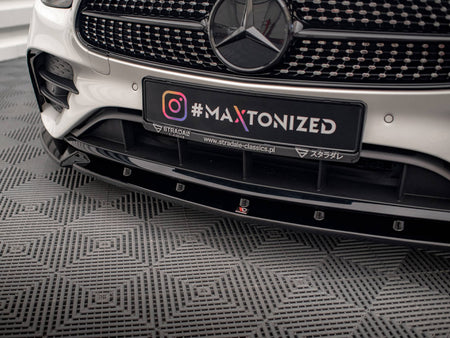 Maxton Design Front Splitter V.2 Mercedes E AMG Line W213 Facelift - ME-E-213F-AMGLINE-FD2G - Image 4