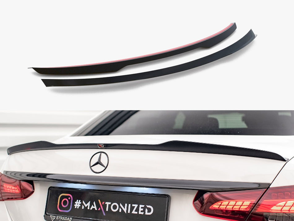 Maxton Design Spoiler CAP Mercedes E Sedan AMG Line W213 Facelift - ME-E-213F-AMGLINE-CAP1G - Image 1
