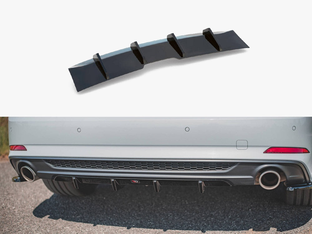 Maxton Design Rear Valance Audi A5 S-Line F5 Coupe / Sportback - AU-A5-2-SLINE-SB-RS1G - Image 1