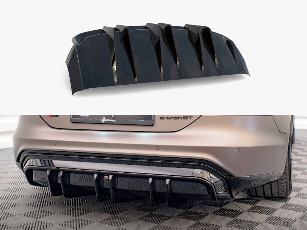 Maxton Design Rear Valance Audi e-Tron GT / RS GT Mk1 - AU-ETRON-1-RS-RS1G - Image 1