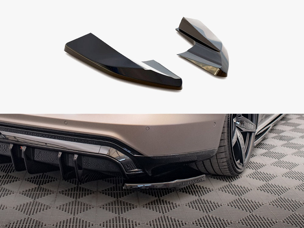 Maxton Design Rear Side Splitters V.2 Audi e-Tron GT / RS GT Mk1 - AU-ETRON-1-RS-RSD2G - Image 1