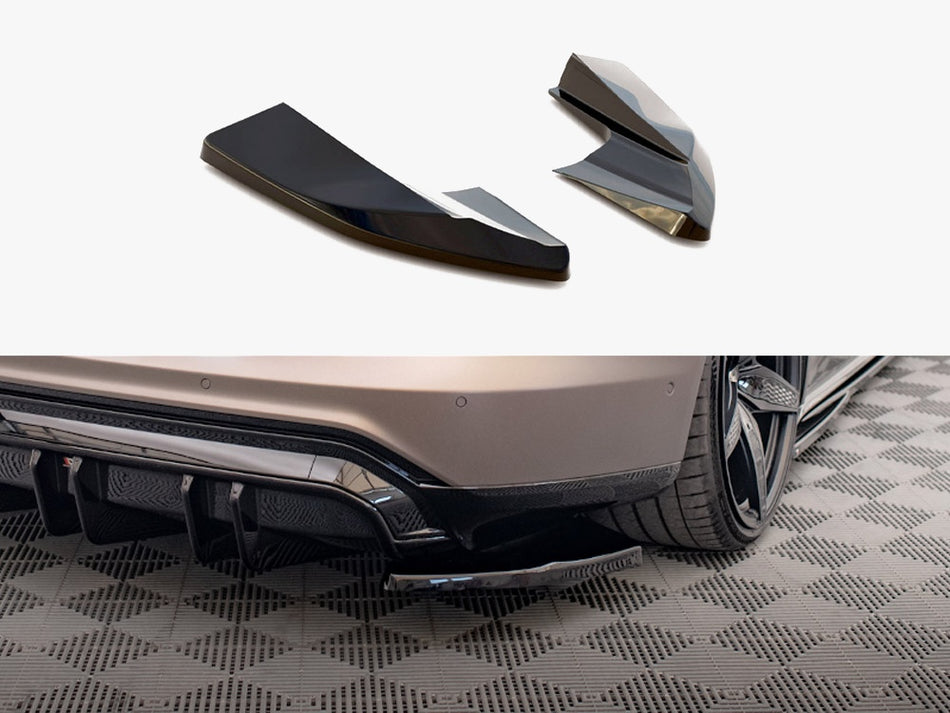 Maxton Design Rear Side Splitters V.2 Audi e-Tron GT / RS GT Mk1 - AU-ETRON-1-RS-RSD2G - Image 1