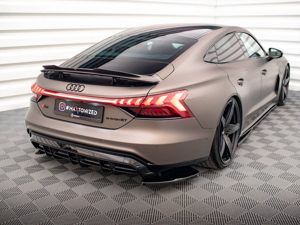 Maxton Design Rear Side Splitters V.1 Audi e-Tron GT / RS GT Mk1 - AU-ETRON-1-RS-RSD1G - Image 2