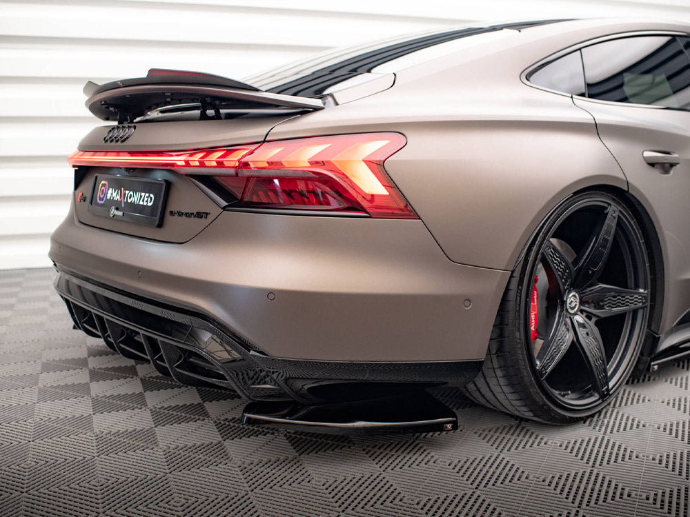 Maxton Design Rear Side Splitters V.1 Audi e-Tron GT / RS GT Mk1 - AU-ETRON-1-RS-RSD1G - Image 3