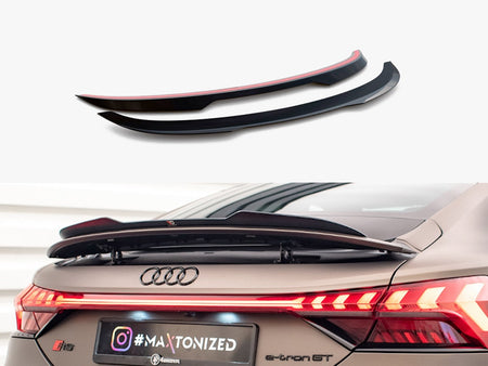 Maxton Design Spoiler CAP Audi e-Tron GT / RS GT RS Mk1 - AU-ETRON-1-RS-CAP1G - Image 1
