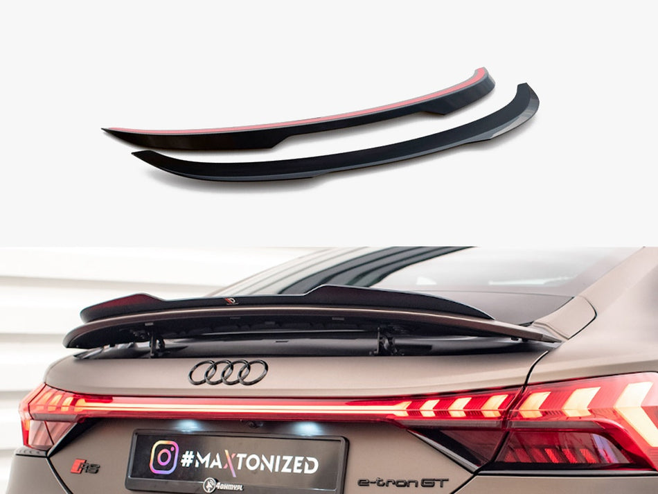 Maxton Design Spoiler CAP Audi e-Tron GT / RS GT RS Mk1 - AU-ETRON-1-RS-CAP1G - Image 1