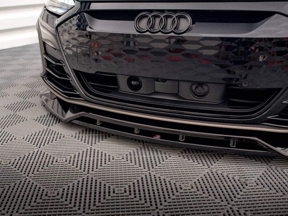 Maxton Design Front Splitter V.2 Audi e-Tron GT / RS GT Mk1 - AU-ETRON-1-RS-FD2G+FD2RG - Image 4