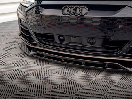 Maxton Design Front Splitter V.2 Audi e-Tron GT / RS GT Mk1 - AU-ETRON-1-RS-FD2G+FD2RG - Image 4