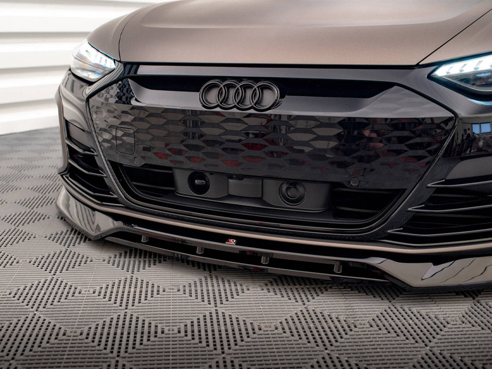 Maxton Design Front Splitter V.3 Audi e-Tron GT / RS GT Mk1 - AU-ETRON-1-RS-FD3G+FD3RG - Image 4