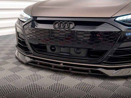 Maxton Design Front Splitter V.3 Audi e-Tron GT / RS GT Mk1 - AU-ETRON-1-RS-FD3G+FD3RG - Image 4