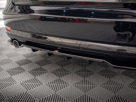 Maxton Design Central Rear Splitter (Vertical Bars) BMW 3 GT F34 - BM-3-34-GT-RSD1G+RD1G - Image 4