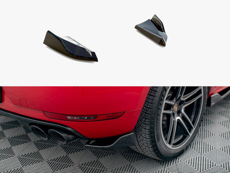 Maxton Design Rear Side Splitters Porsche Macan GTS / Sport Design Mk1 Facelift - PO-MA-1F-RSD1G - Image 1