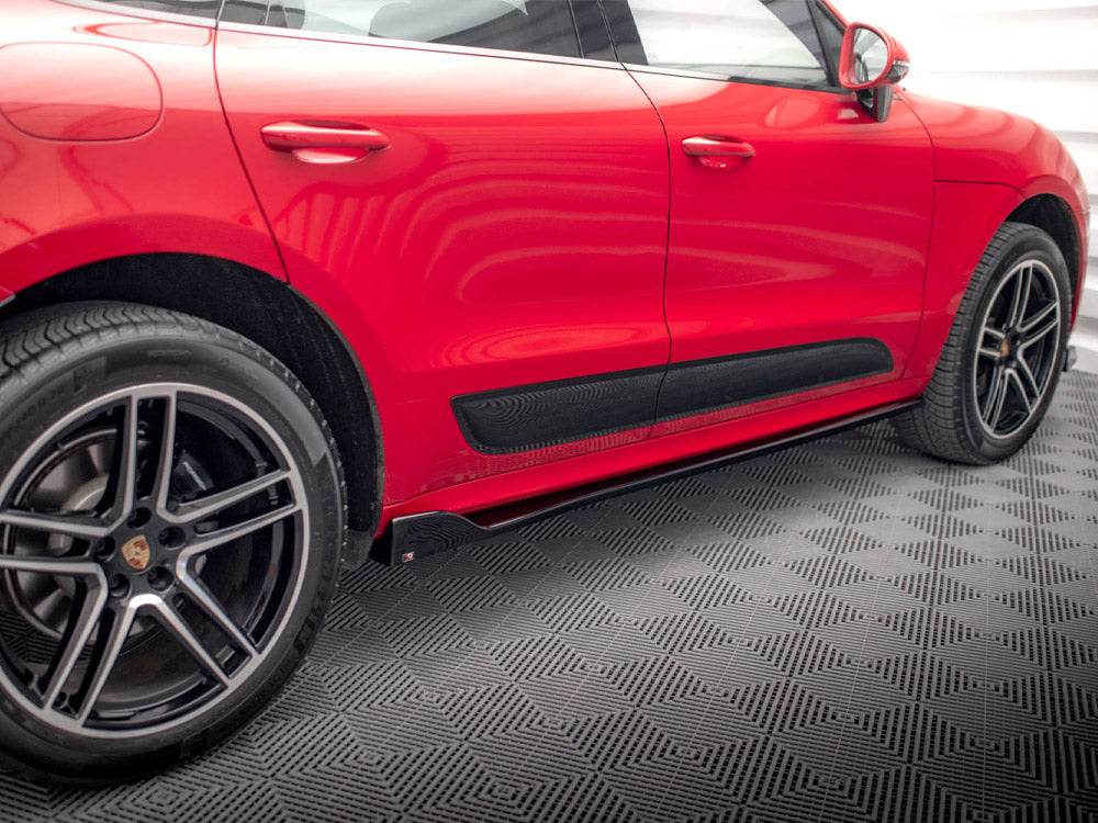 Maxton Design Side Skirts Diffusers Porsche Macan GTS / Sport Design Mk1 - PO-MA-1F-SD1G - Image 4