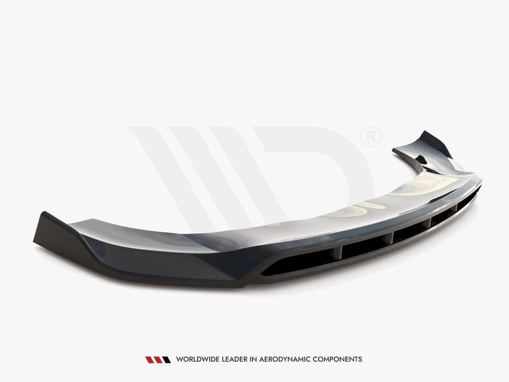 Maxton Design Front Splitter V.2 Porsche Macan GTS / Sport Design Mk1 Facelift - PO-MA-1F-FD2G+FD2RG - Image 5