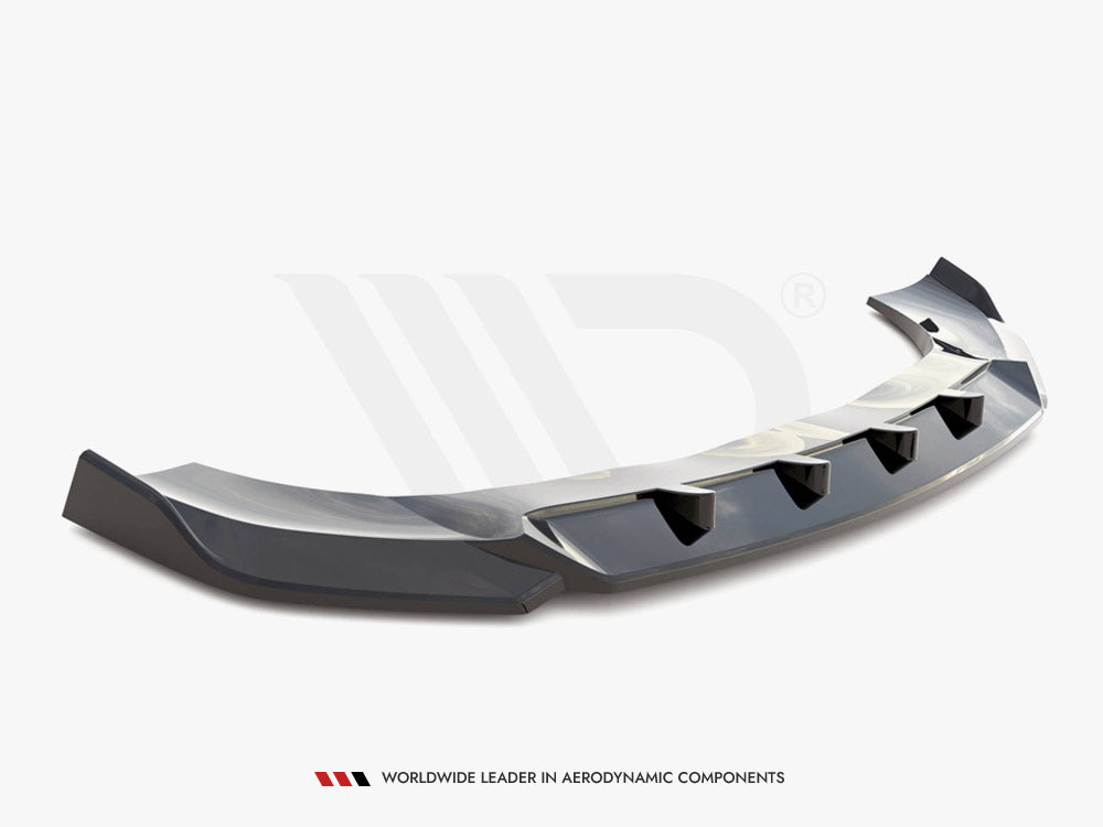Maxton Design Front Splitter V.1 Porsche Macan GTS / Sport Design Mk1 Facelift - PO-MA-1F-FD1G - Image 5
