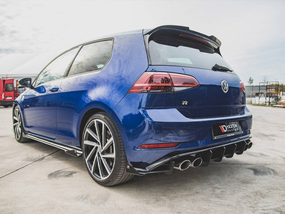 Maxton Design Rear Side Flaps Volkswagen Golf R Mk7 Facelift - VWGO7FRCNC-RSF1G - Image 2