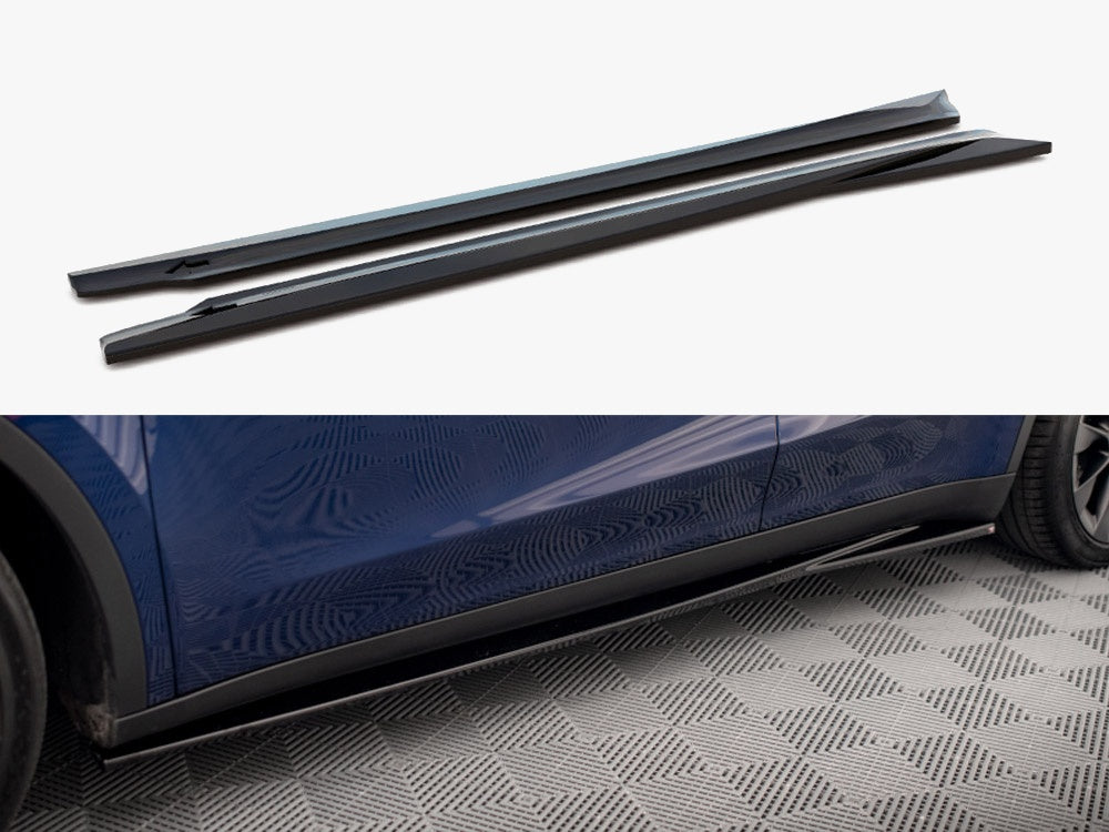 Maxton Design Side Skirts Diffusers V.1 Tesla Model Y - TE-MODELY-1-SD1G - Image 1
