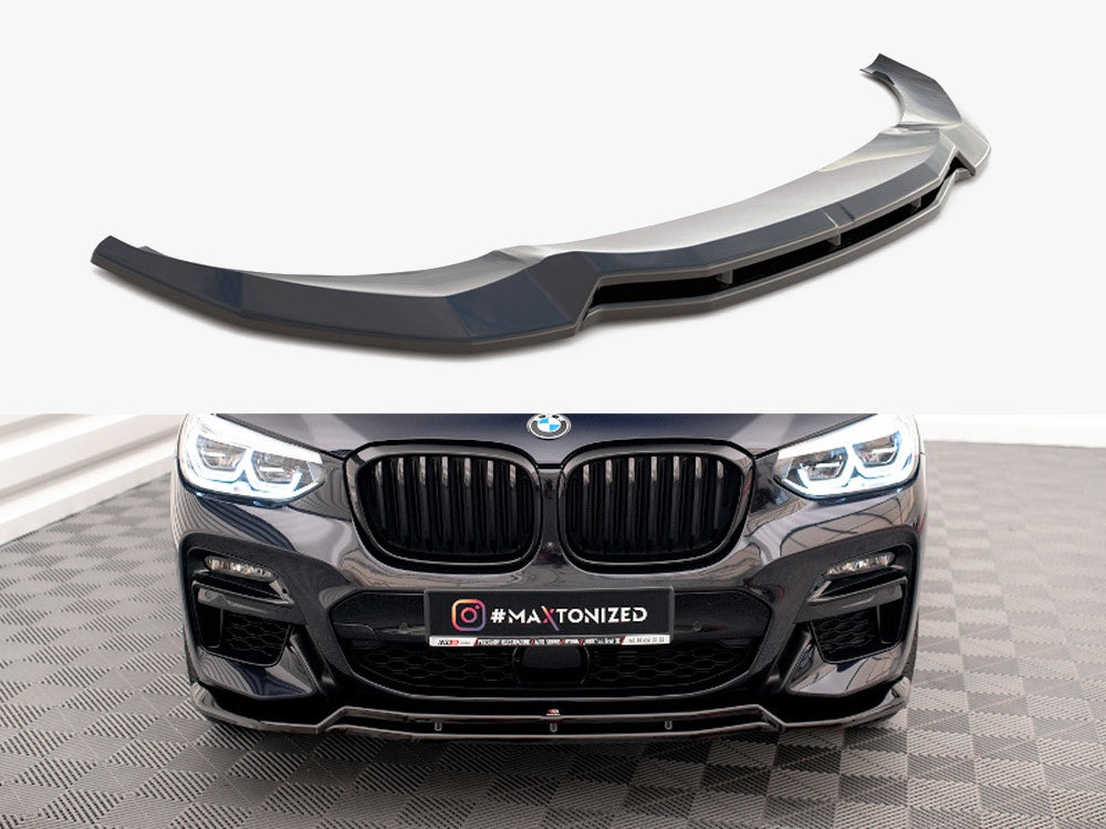 Maxton Design Front Splitter V.1 for BMW X3 M40d / M40i / M-Pack G01 - BM-X3-01-MPACK-FD1G+FD1RG - Image 1