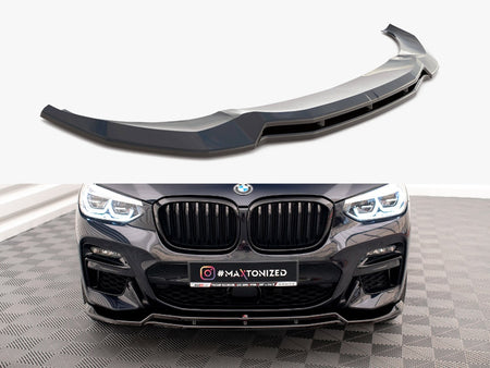 Maxton Design Front Splitter V.1 for BMW X3 M40d / M40i / M-Pack G01 - BM-X3-01-MPACK-FD1G+FD1RG - Image 1
