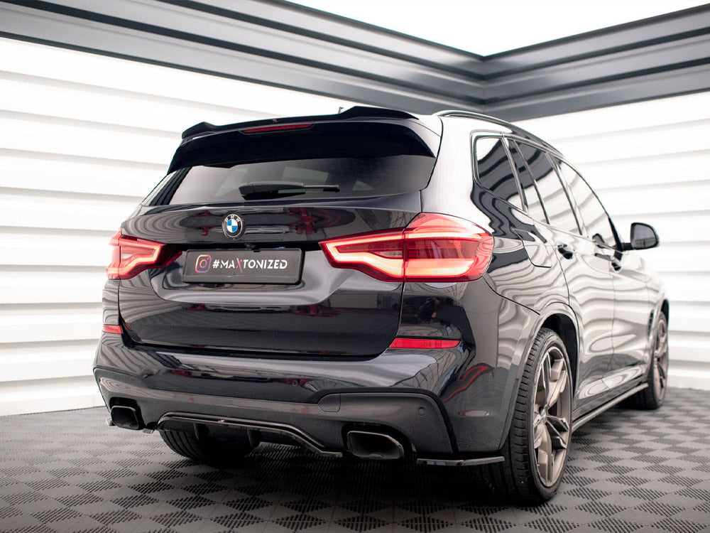 Maxton Design Spoiler CAP BMW X3 M40d / M40i / M-Pack G01 / iX3 G08 Facelift - BM-X3-01-MPACK-CAP1G - Image 2
