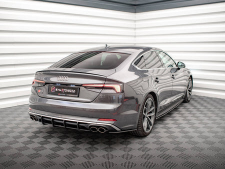 Maxton Design Street PRO Rear Side Splitters Audi S5 Sportback F5 - AUS52CNC-RSD1B - Image 2