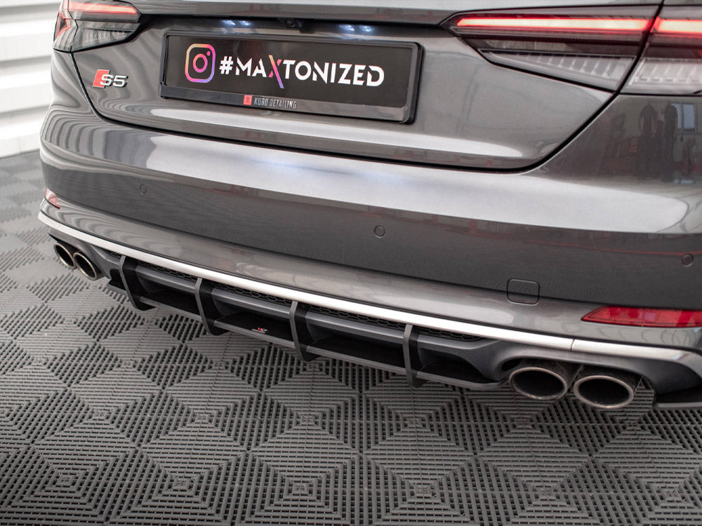 Maxton Design Street PRO Rear Diffuser Audi S5 Coupe / Sportback F5 - AUS52CNC-RS1B - Image 4