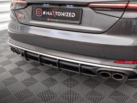 Maxton Design Street PRO Rear Diffuser Audi S5 Coupe / Sportback F5 - AUS52CNC-RS1B - Image 4
