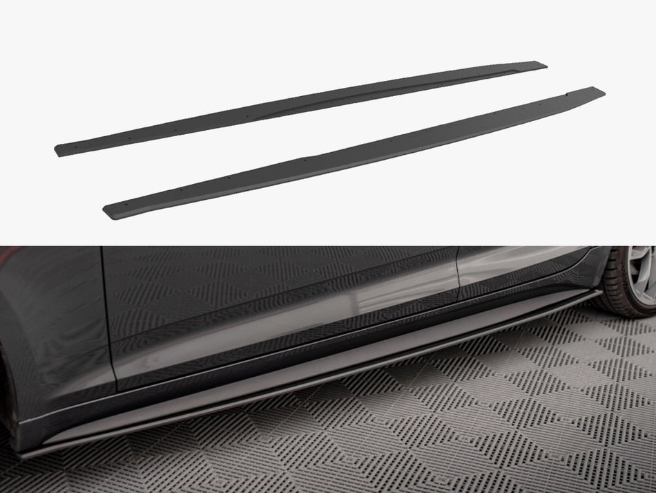 Maxton Design Street PRO Side Skirts Diffusers Audi A5 S-Line / S5 Sportback F5 - AUS52SBCNC-SD1B - Image 1