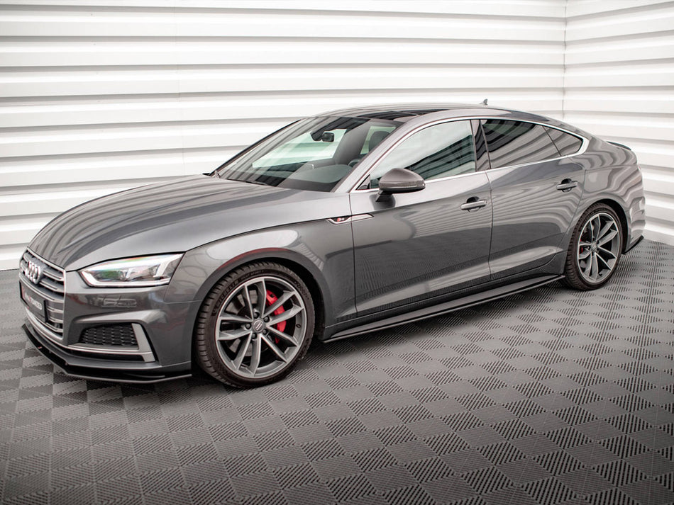 Maxton Design Street PRO Side Skirts Diffusers Audi A5 S-Line / S5 Sportback F5 - AUS52SBCNC-SD1B - Image 2