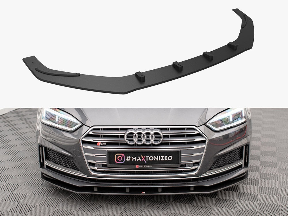 Maxton Design Street PRO Front Splitter Audi A5 S-Line / S5 Coupe / Sportback F5 - AUS52CNC-FD1B - Image 1